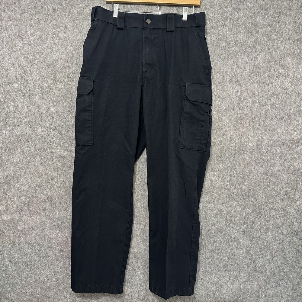 5.11 Tactical Series Cargo Pants Men's 36 Blue Navy Ripstop Utility Workwear